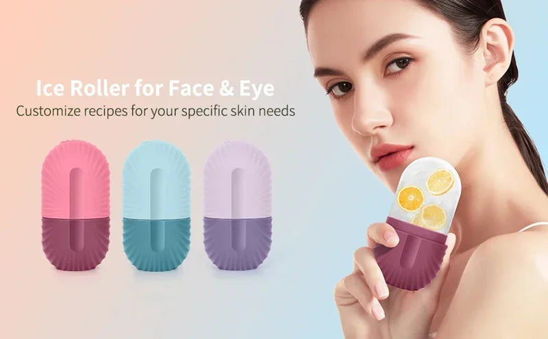 Rolo de gelo facial