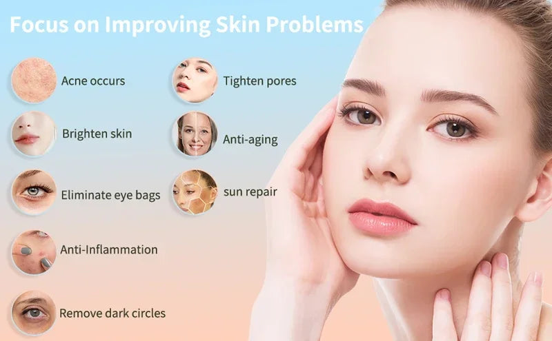 Rolo de gelo facial