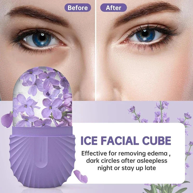 Rolo de gelo facial