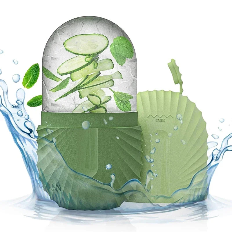 Rolo de gelo facial