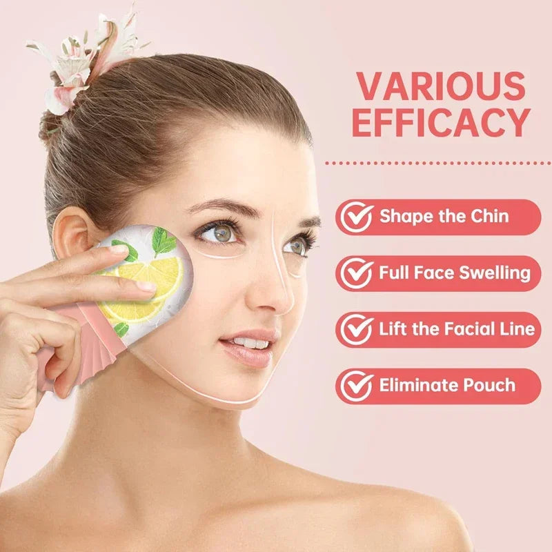 Rolo de gelo facial