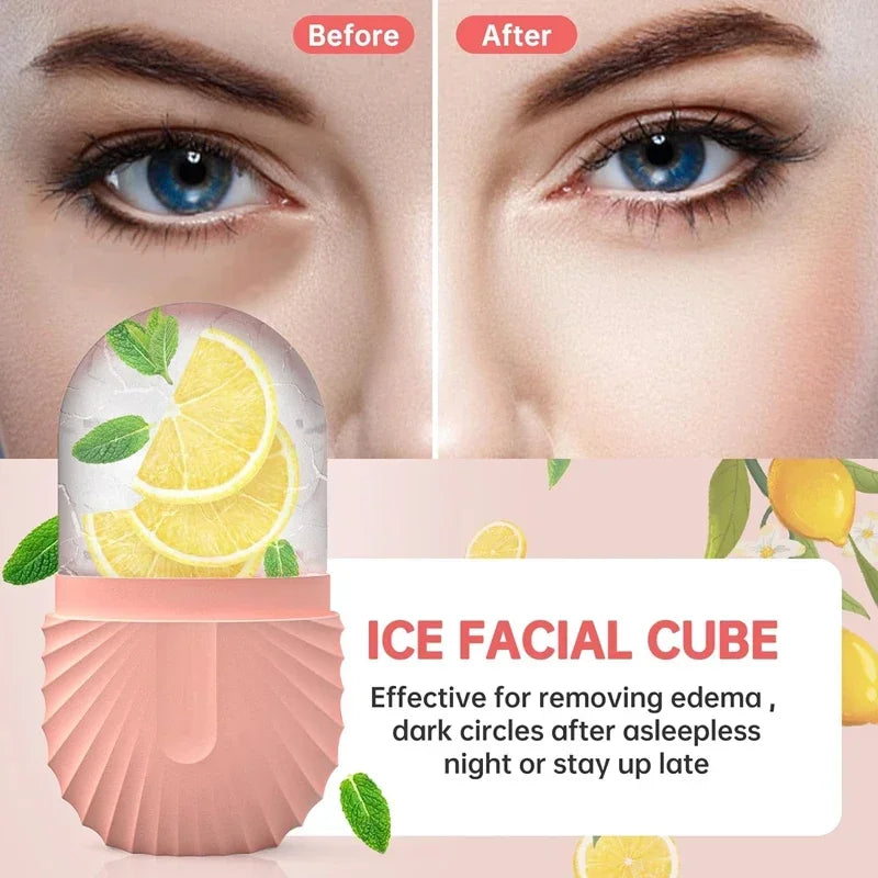 Rolo de gelo facial